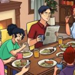 Perheillallisen kuvassa on piilotettu virhe: vain harvat löytävät sen 19